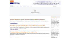 Desktop Screenshot of joomla.rescoelectronics.com